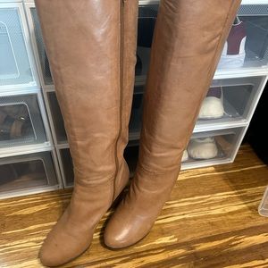 Aldo leather wedge boot size 11